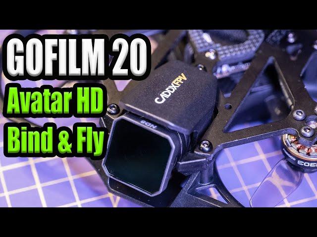 Caddx FPV Gofilm 20 4K Cinewhoop - Avatar HD First Bind & Fly But What's It Like?