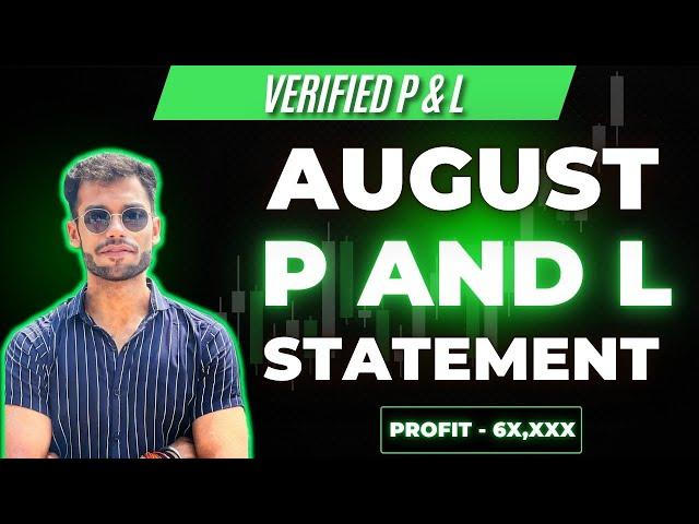 August P & L Statement | Verified P and L | SWING KING #swingtrading  #verifiedpnl