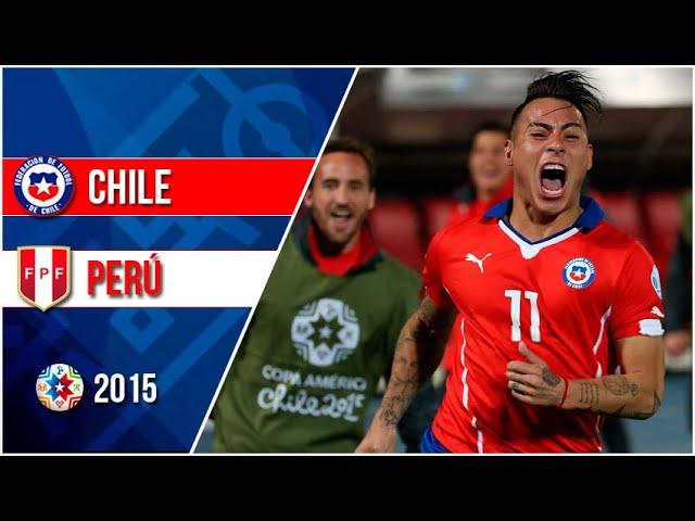 Chile 2 - 1 Perú | Copa América  2015 | Semifinal