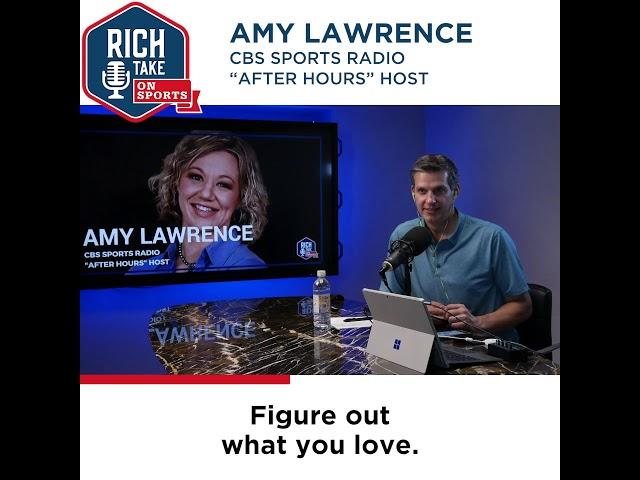 Words of Wisdom with Sports Broadcaster Amy Lawrence (Episode 72)