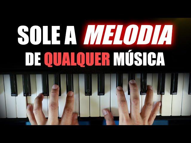 Aprenda a SOLAR a MELODIA de qualquer música no teclado (aula de teclado)