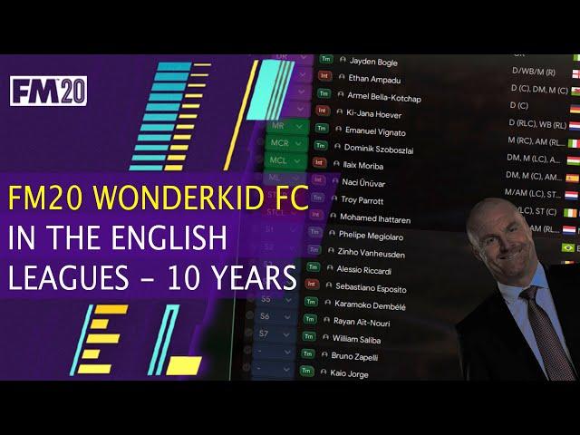 FM20 Wonderkid FC - How would a team of wonderkids do in the English Leagues?