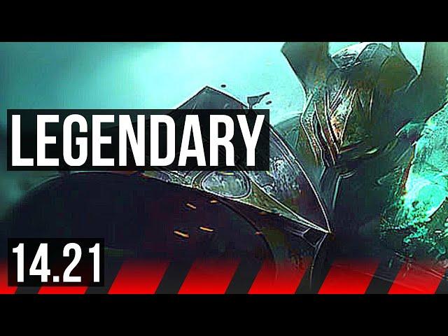 MORDEKAISER vs YORICK (TOP) | 16/0/3, Legendary, 8 solo kills | KR Diamond | 14.21