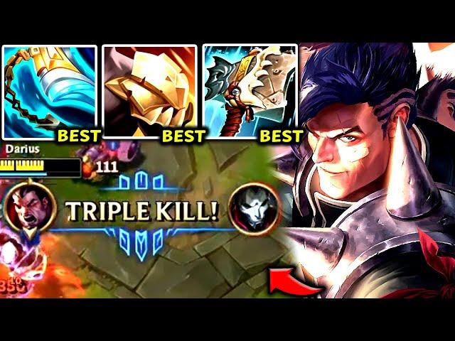 DARIUS TOP IS 100% CRACKED & CLEARLY TOO STRONG! (HIGH W/R) - S14 Darius TOP Gameplay Guide