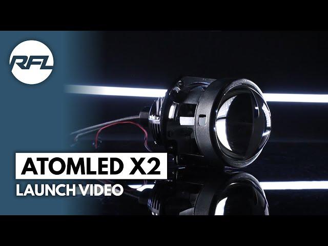 Aharon AtomLED X²  Bi-LED projector launch