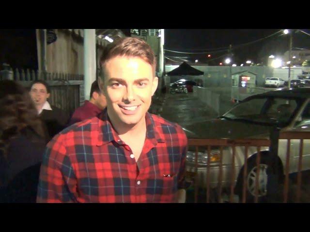 Jonathan Bennett talks about Dancing With The Stars at Reality TV Awards @j benntt