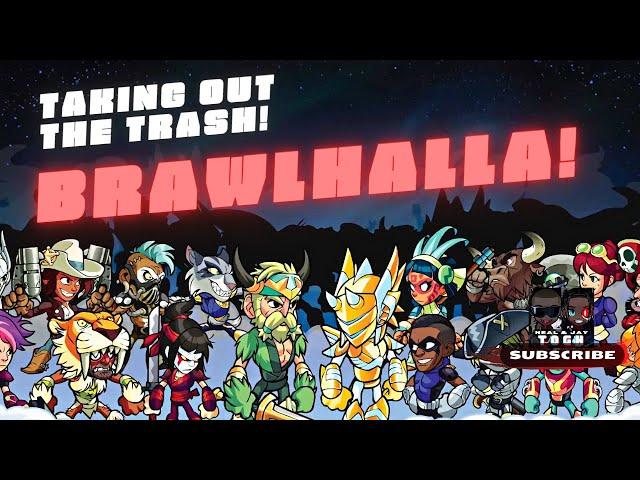 TAKING OUT THE TRASH! LOL #BRAWLHALLA! BADJAY'S MATCH (1v1)