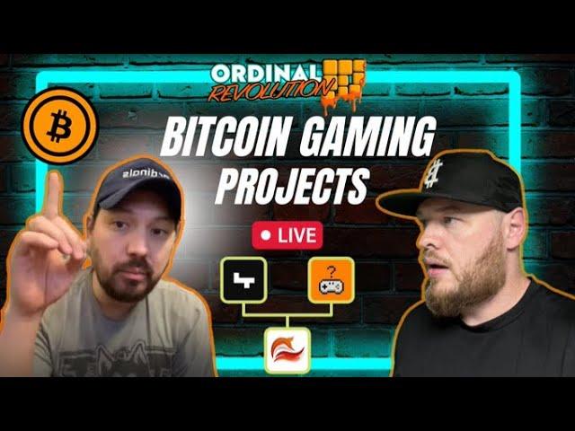  Bitcoin Gaming Projects!  (WHICH ONES WILL 100X?)