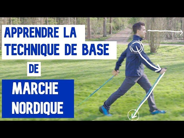 APPRENDRE LA TECHNIQUE DE BASE DE LA MARCHE NORDIQUE