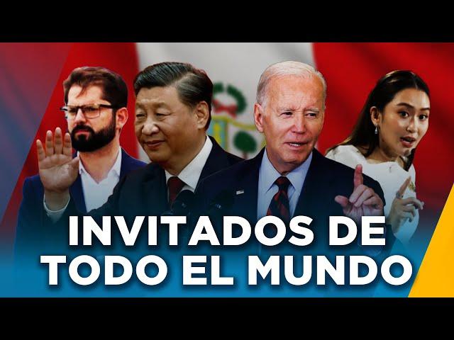 ¿Qué presidentes y mandatarios vienen a Perú por la APEC 2024?