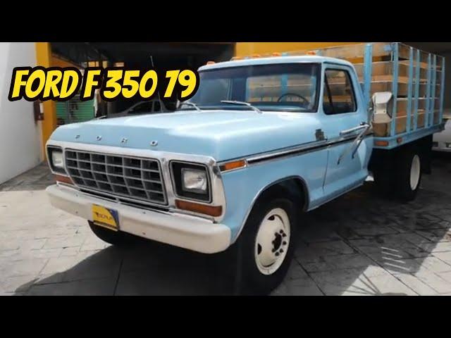 F350 79 Ford 3 toneladas restaurada increible