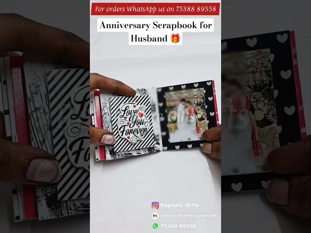 Scrapbook album |Anniversary Scrapbookalbum |Wedding scrapbook |Photo album |Handmade scrapbook