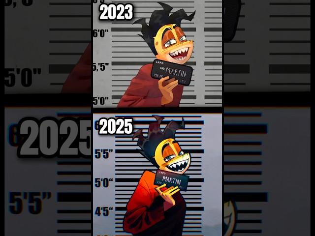 Redrawing my old art from 2023 ( Martin Version )