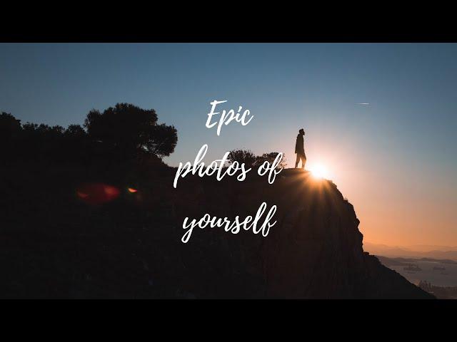 How to get EPIC PHOTOS of yourself! Using the Nikon D3400