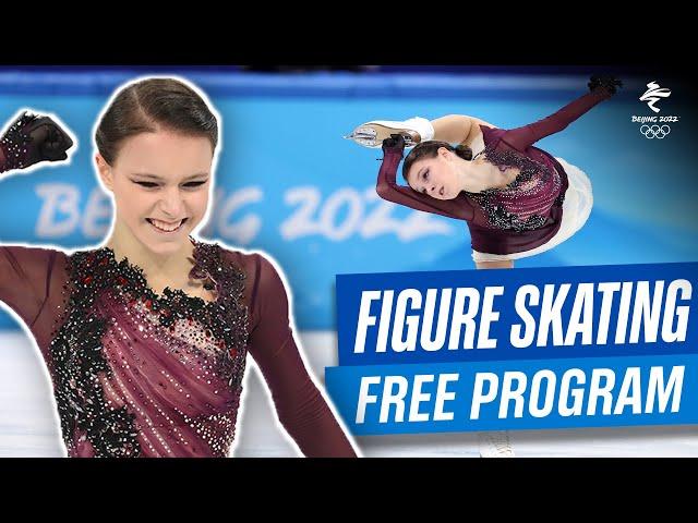 Anna Shcherbakova's #Beijing2022 free program!