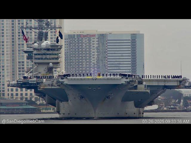 USS Nimitz (CVN-68) Last Deployment