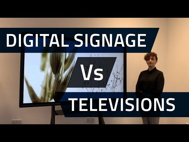 70" 4K Large Format Commercial Displays vs Domestic TVs