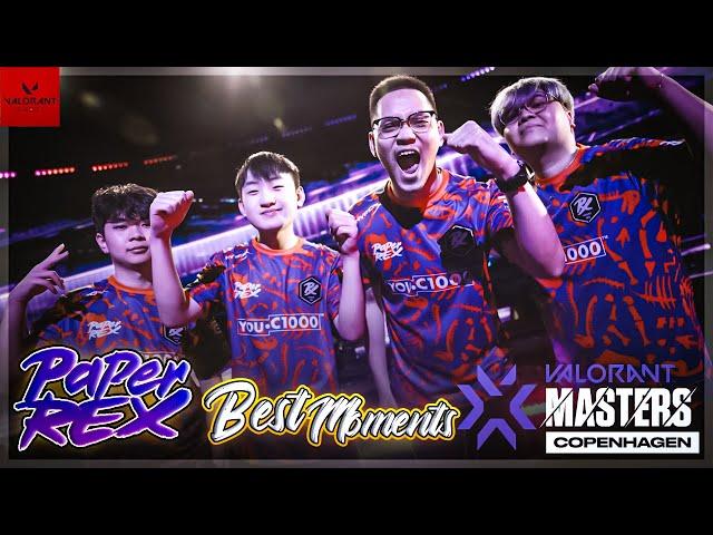 Paper Rex Best Moments in VCT 2022! | Best Plays of VCT 2022 Masters Copenhagen