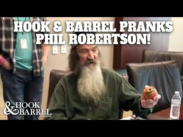 Hook & Barrel Pranks Phil Robertson | Hook & Barrel Magazine