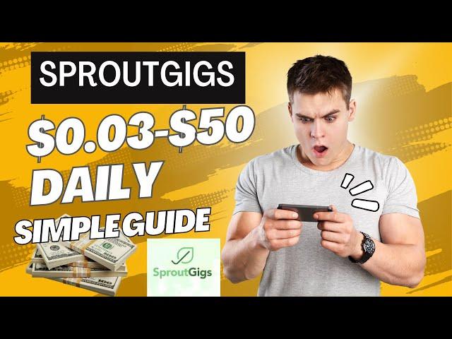 How I Make $1,000/Month Using Sprout Gigs