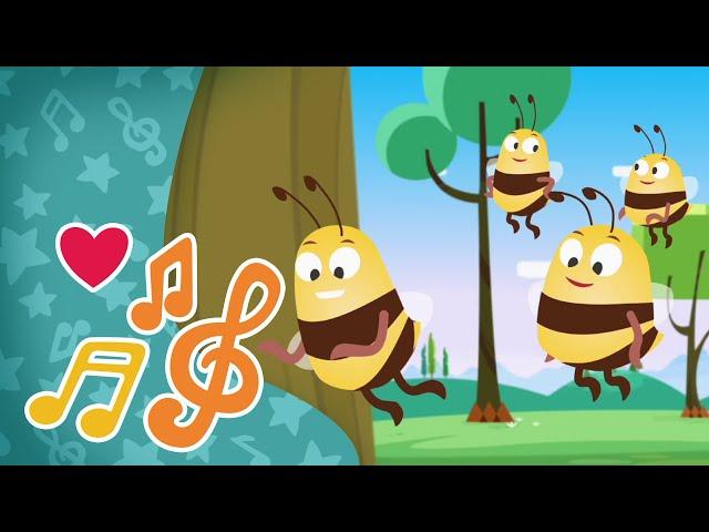 Ping and Friends - Busy Bees - Music Clip 03 | Nursery Rhymes | Jazz | Song for Toddlers