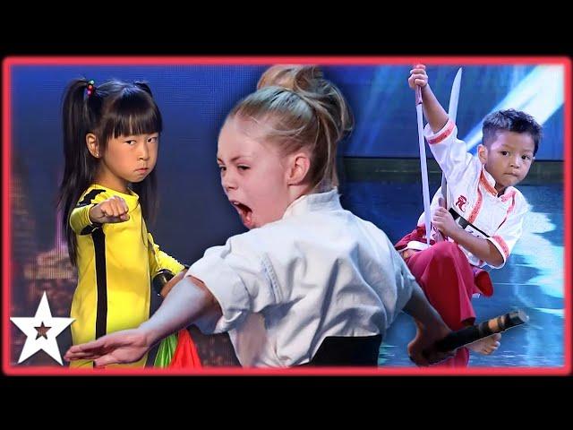 Karate Kids! AWESOME Martial Arts Auditions From the World of Got Talent!