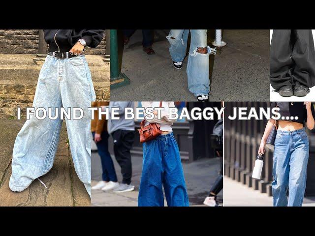 I found the best BAGGY JEANS money can buy....