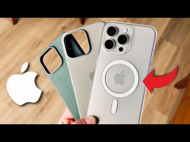 iPhone 15 Pro Max FineWoven vs Silicone vs Clear Case Review | Which should you buy?