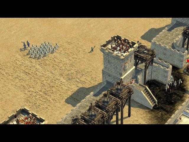 HARDEST SIEGE - Stronghold Crusader 2 | Multiplayer Gameplay