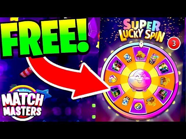 Match Masters - How To Generate Unlimited Free Spins with No Hacks