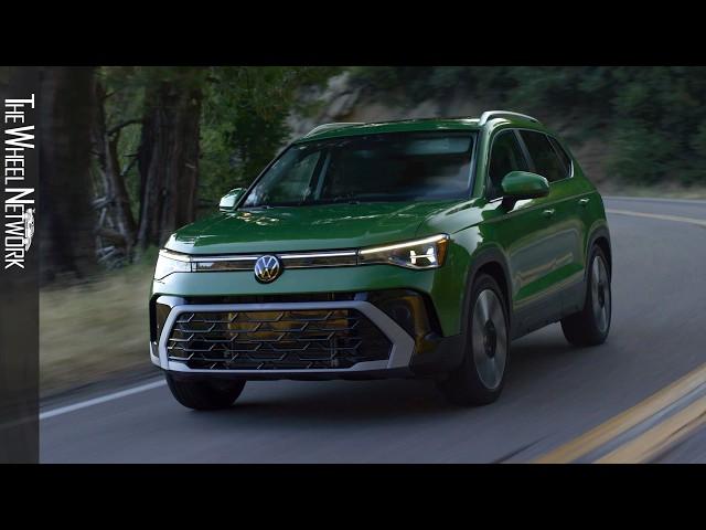 2025 Volkswagen Taos Reveal [4K] – Driving, Interior, Exterior (SEL 4Motion in Bright Moss Green)