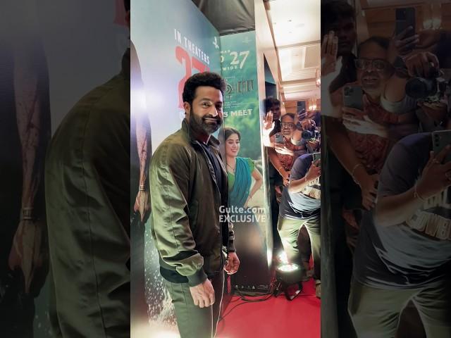 Man of Masses #JrNTR  at #Devara Chennai Press Meet | Gulte.com