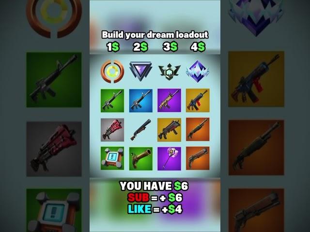 Build your dream loadout #fortnite