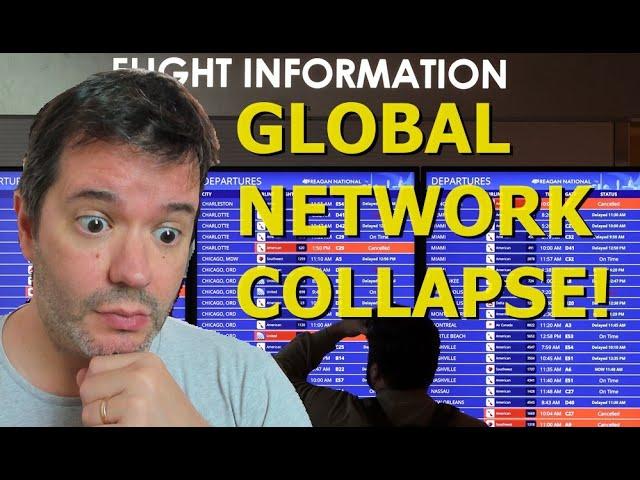GLOBAL NETWORK COLLAPSE: Flights, Banks, Business, all DOWN‼️