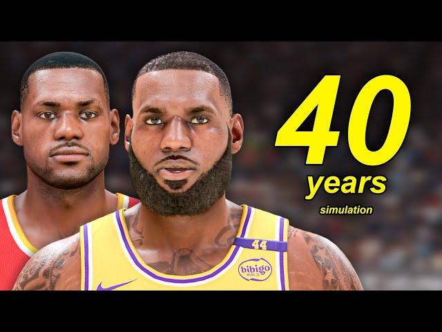 I Made LeBron Play For 40 Years To Break the NBA