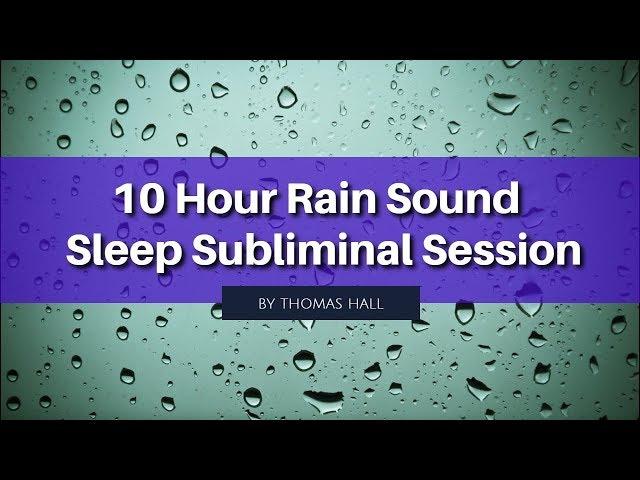 Stop Worrying & Stay Positive - (10 Hour) Rain Sound - Subliminal - By Minds in Unison