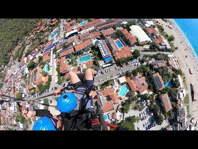 Superb - smooth - safe landing. Paragliding in Turkey - Oludeniz