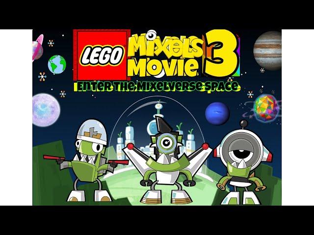 Lego Mixels Movie 3: Enter the Mixelverse Space (Stop Motion)