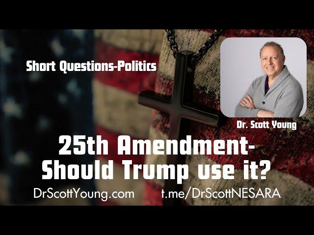 Should Trump use the 25th Amendment: Senate Appointees for Trump