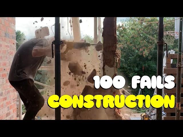 Best Construction Fails | 100 Wrecks and Disasters 