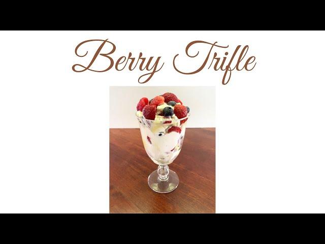 Recipe Review: Berry Trifle from A Pinch of Healthy