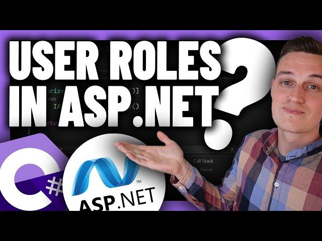 ASP.NET User Roles - Create and Assign Roles for AUTHORIZATION!