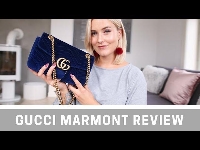 GUCCI MARMONT REVIEW + WHAT'S IN MY BAG I KAJA-MARIE