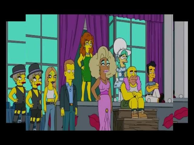 RUPAUL ON THE SIMPSONS + GLAMAZON (FT RAJA)