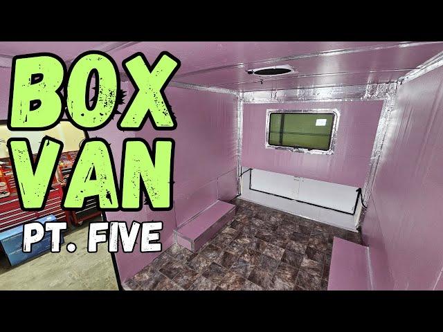 Roof Fan and Insulation - Box Van Build Part 5
