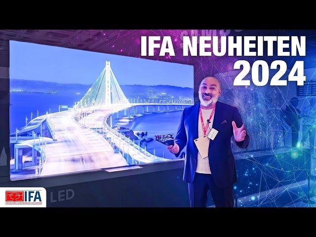 Die besten TV-Neuheiten der IFA 2024 Berlin ( LG M4 , Panasonic Z95 Fire TV, Samsung S95D)