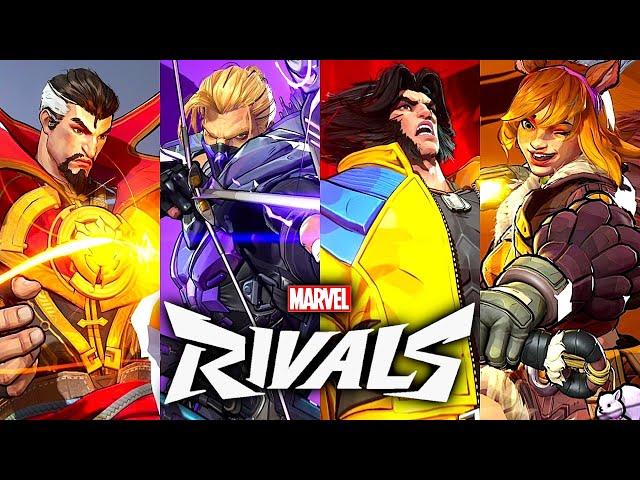 Marvel Rivals - All Characters & Ultimates Showcase (4K 60FPS)