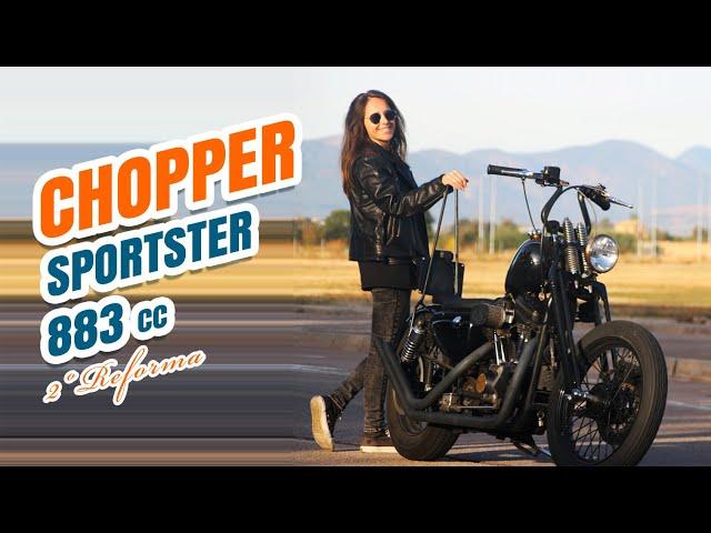 Como hacer CHOPPER una SPORTSTER 883