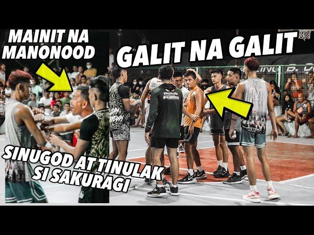 MAINIT NA LABAN PATI CROWD NAKIELAM - SUMUGOD AT TINULAK SI SAKURAGI!! | S.3. vlog 91