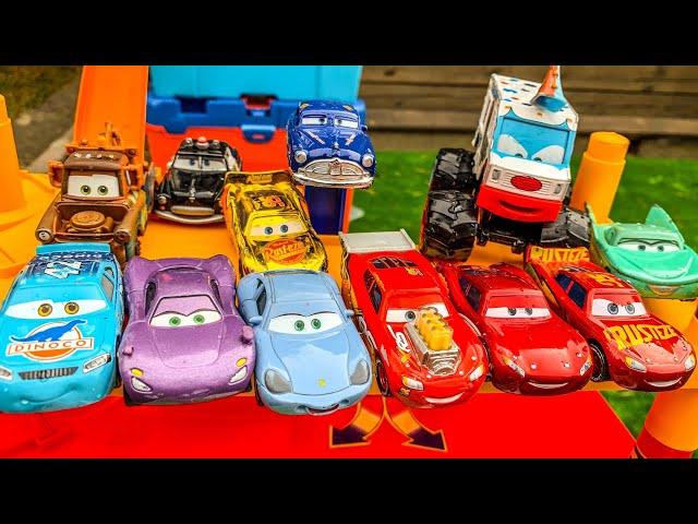 Disney Pixar Cars Lightning Mcqueen, Dinoco, Mater, Hudson, Axlerod, Finn, Frank, Guido, Mack, Shu